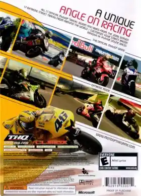 MotoGP 06 (USA) box cover back